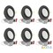 Nuwatt 4" Black Gimbal LED Recessed Lighting for Sloped Ceiling 2700K-5000K 5CCT Canless Lights, PK6 NW-P-ADJDL-4-9W-5CT-BLK-6P - alternate 1